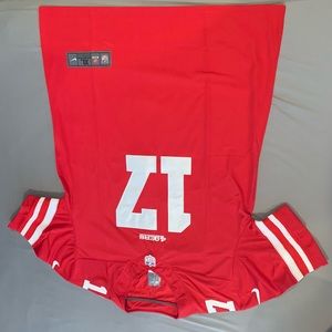 49ers stitched Jalen Hurd size XL jersey
